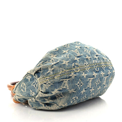 Louis Vuitton Monogram Denim Pleaty Blue 4 of 25