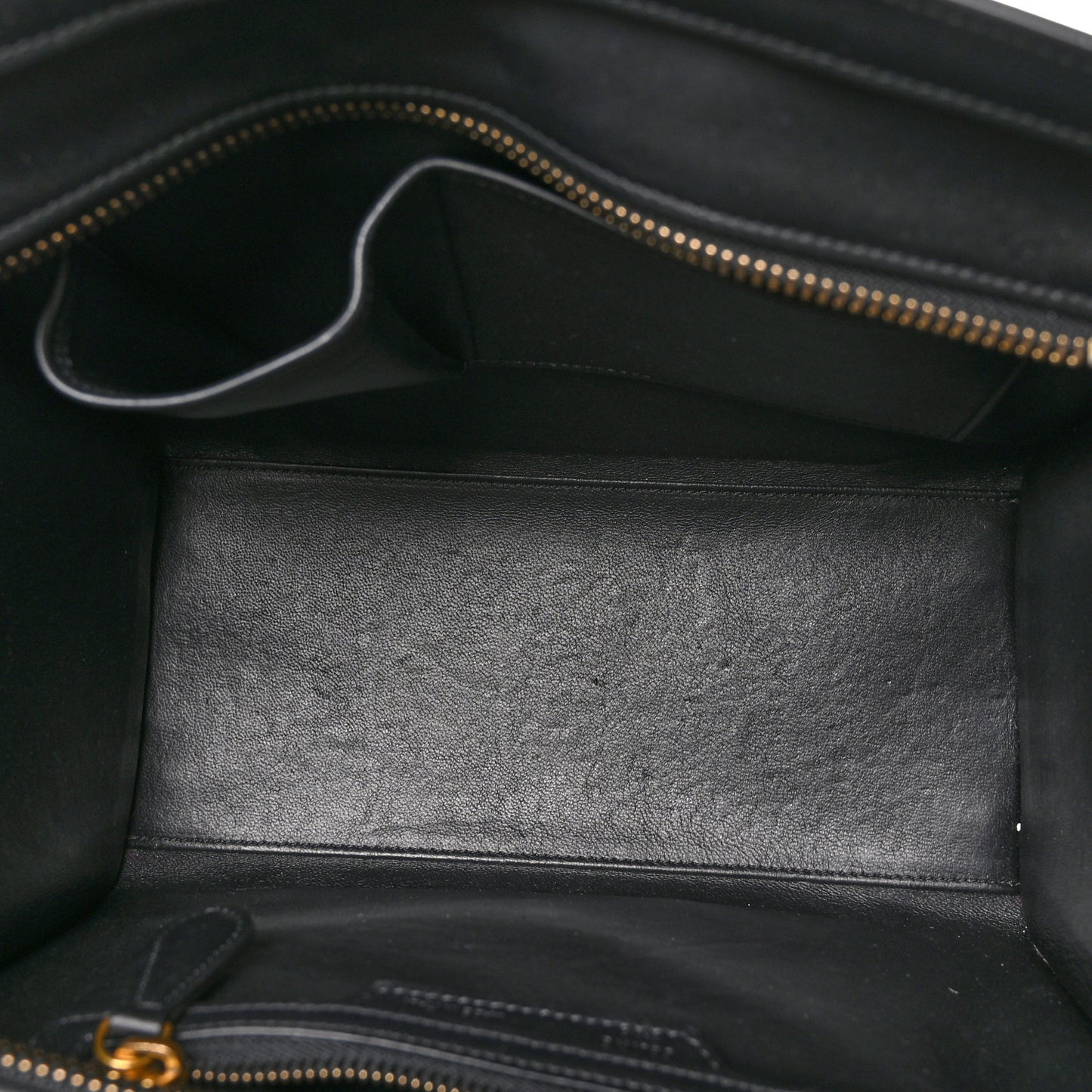 Smooth Calfskin Micro Luggage Black