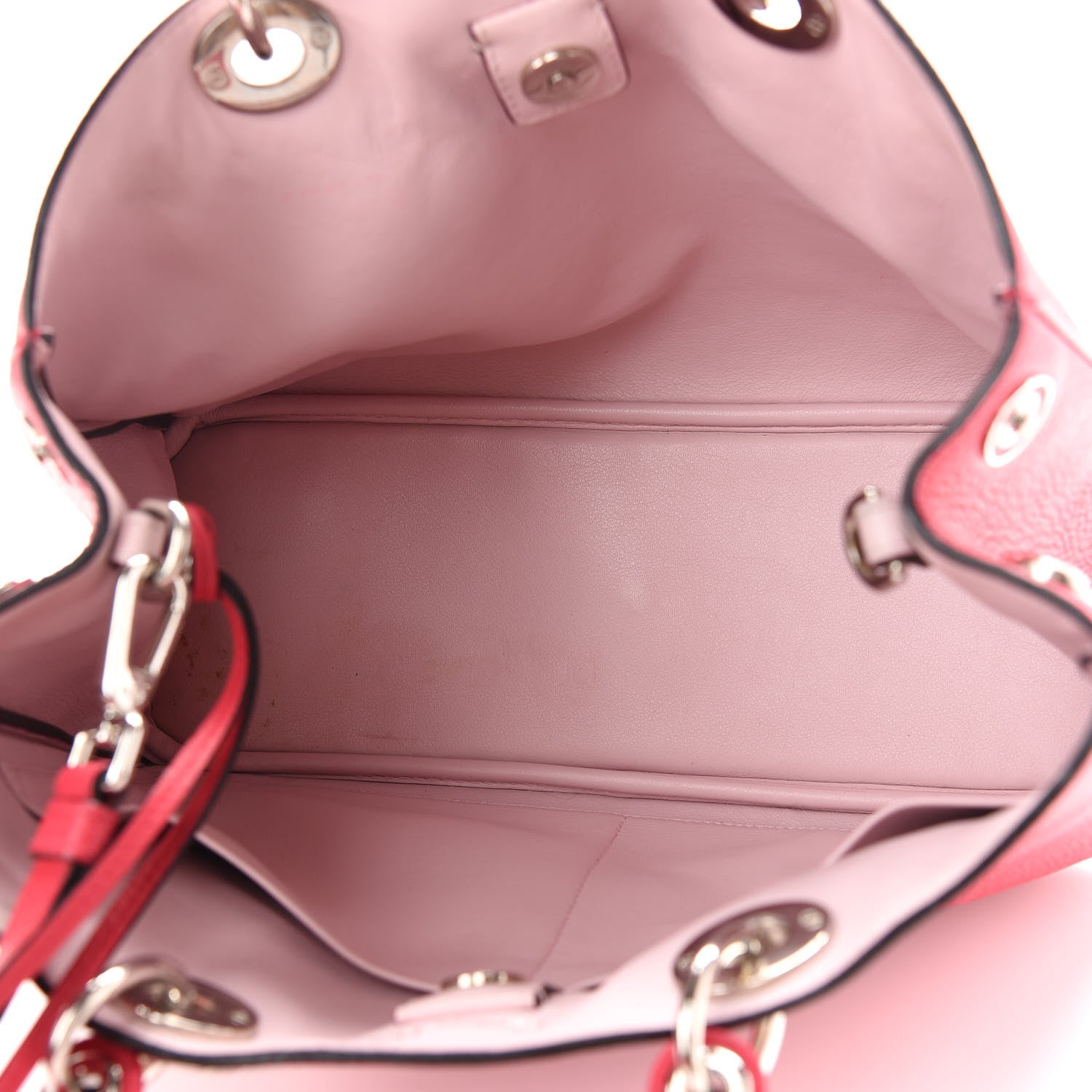 Christian Dior Calfskin Medium Diorissimo Tote Fuchsia 6 of 13