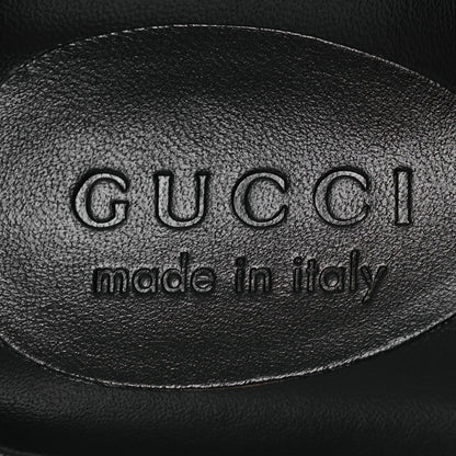 Gucci GG Supreme Monogram Granada Kid Mens Horsebit Lug Sole Mules 9 Grey Black 9 of 11