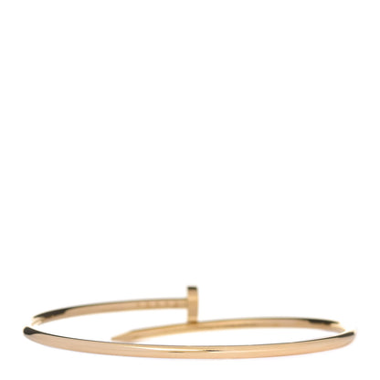 Cartier 18K Yellow Gold Small Juste Un Clou Bracelet 18 3 of 5