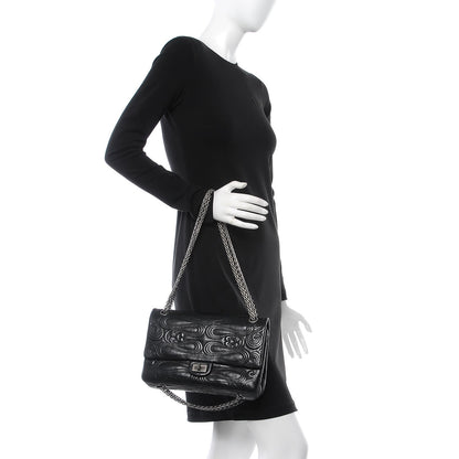 Chanel Lambskin 2.55 Reissue 226 Moscou Flap Black 2 of 7