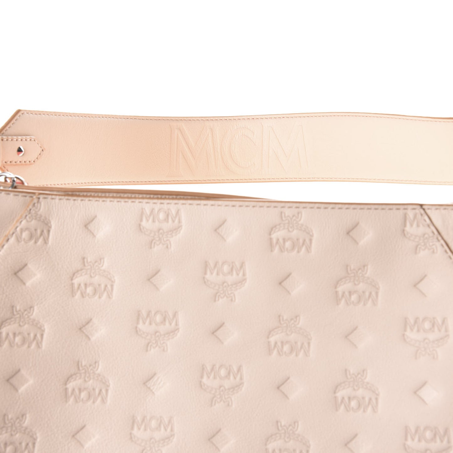 Calfskin Ottomar Large Klara Hobo Pink Blush