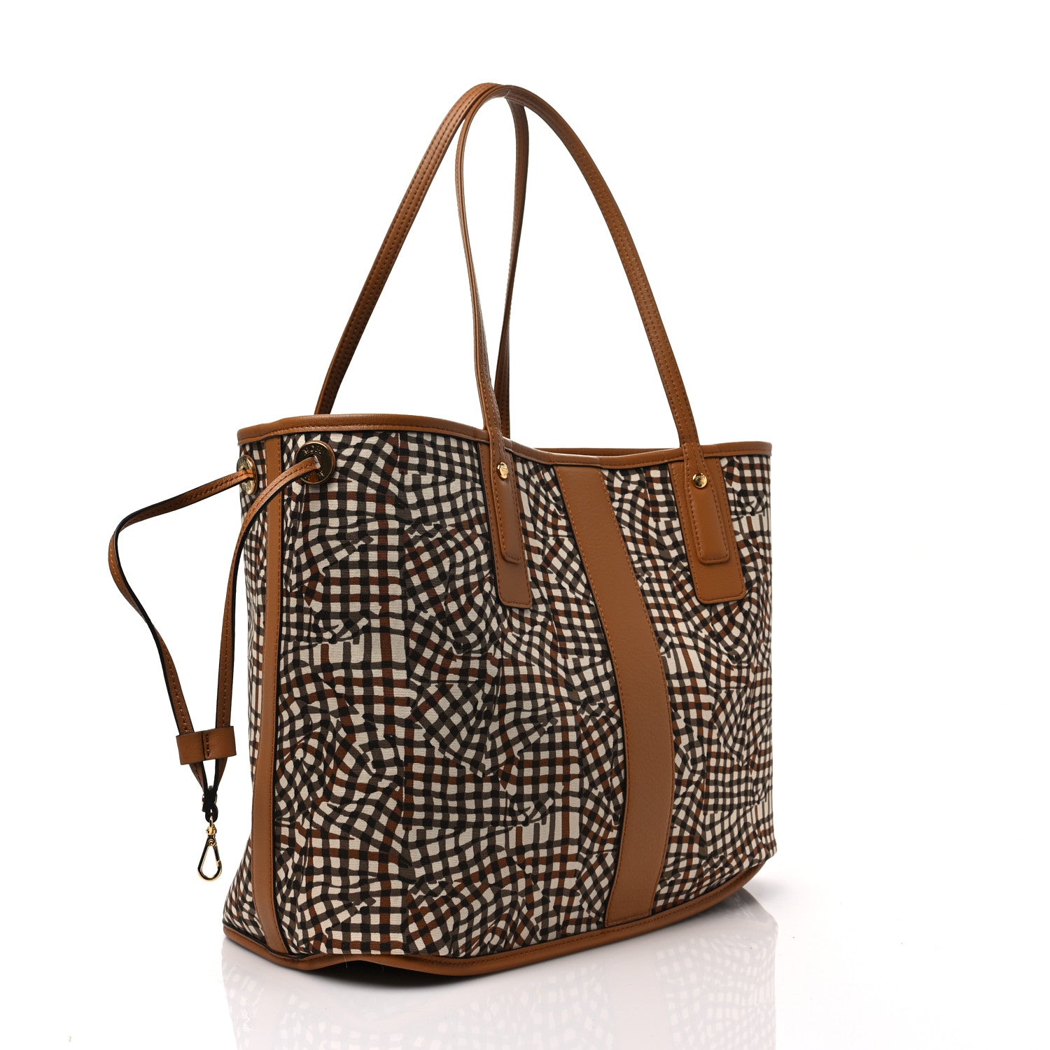 MCM Visetos Medium Liz Reversible City Series New York Shopper Tote Cognac 6 of 12