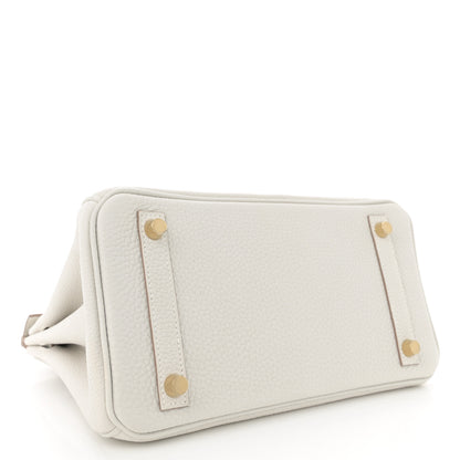 Hermes Togo Birkin 25 Gris Pale 4 of 11