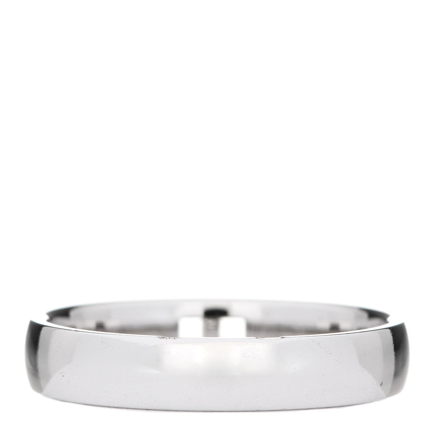 Hermes 18K White Gold Diamond Ever Herakles Wedding Band Ring 53 6.25 3 of 7