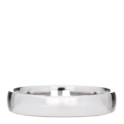 Hermes 18K White Gold Diamond Ever Herakles Wedding Band Ring 53 6.25 3 of 7