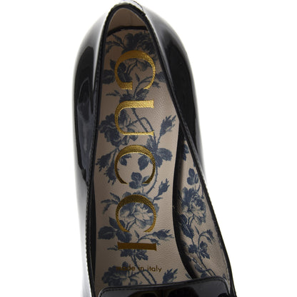 Gucci Vernice GG Victoire 55mm Loafer Pumps 36 Black 6 of 9