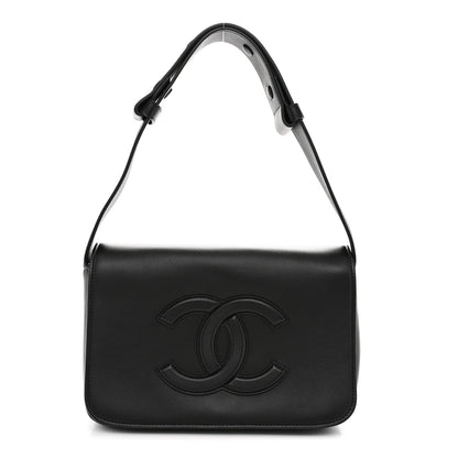 Chanel Lambskin CC Messenger Flap Black 1 of 11