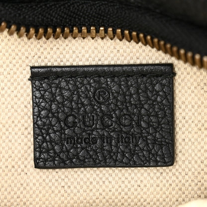Gucci Grained Calfskin Small Logo Belt Bag Black 6 of 10