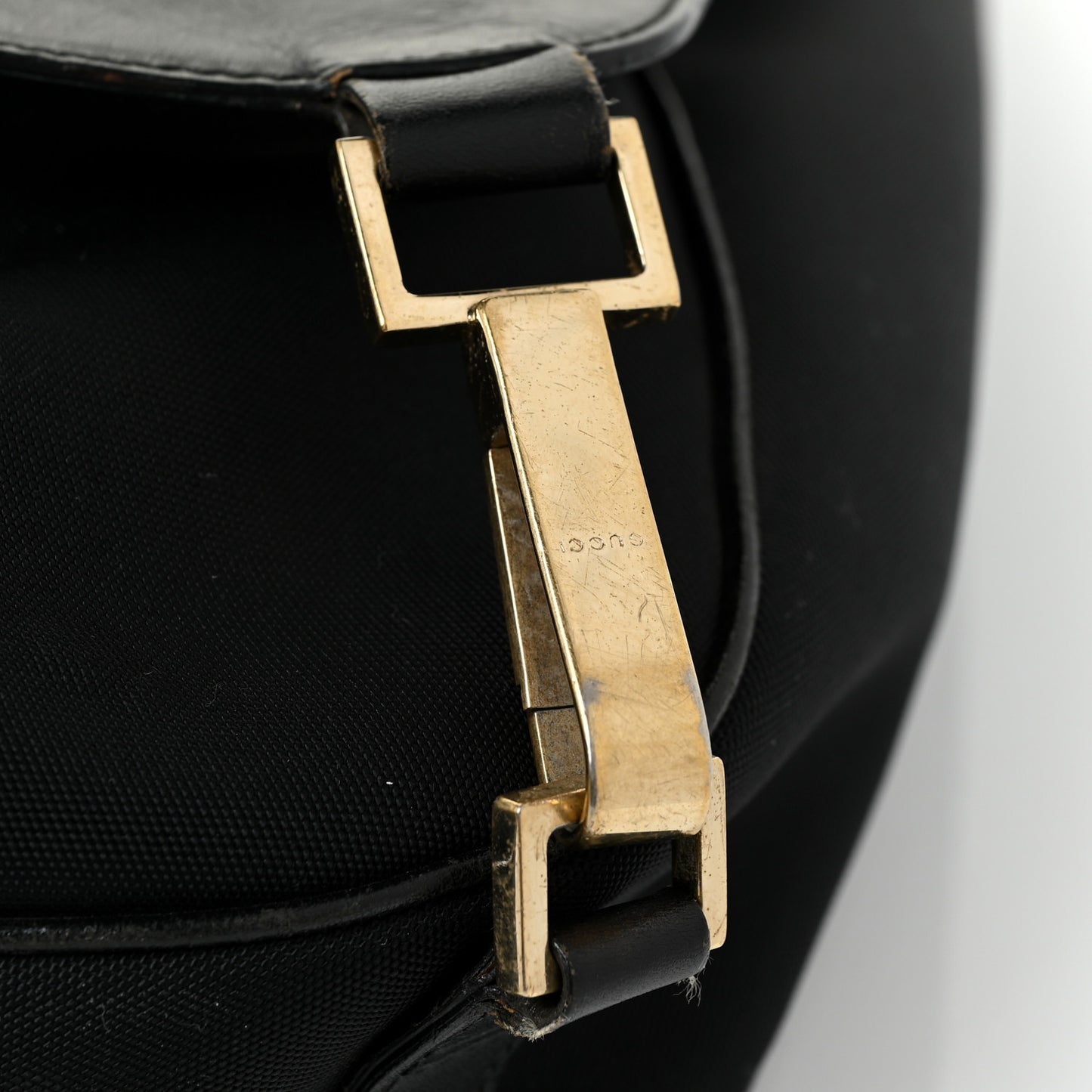 Canvas Messenger Bag Black