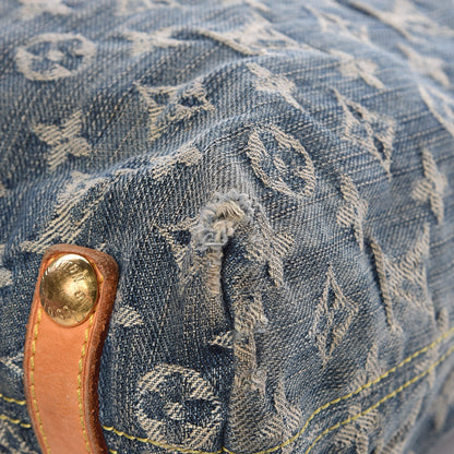 Louis Vuitton Denim Baggy GM Blue 21 of 23