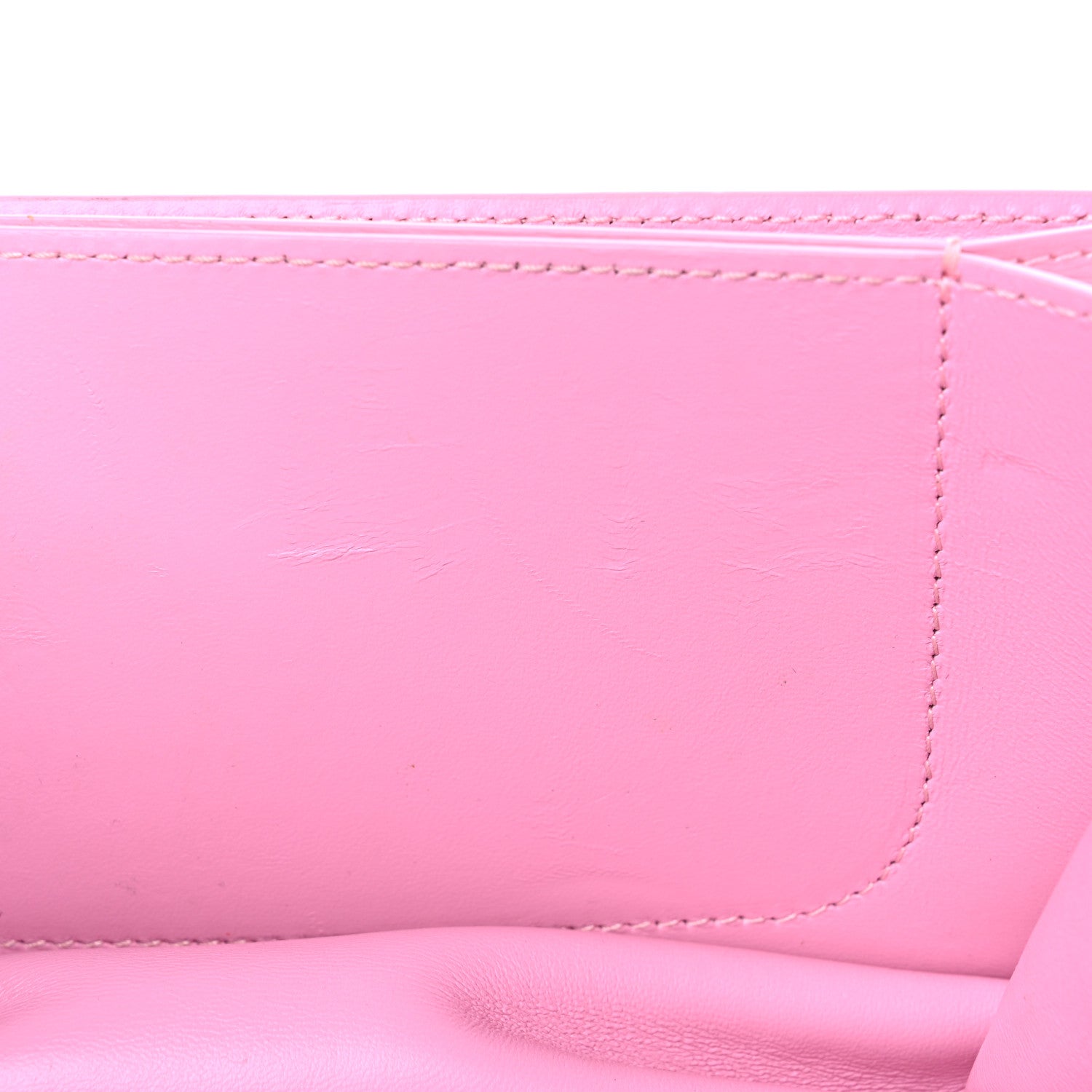 Balenciaga Calfskin Stripe Embossed Small Gossip Bag Candy Pink 10 of 12