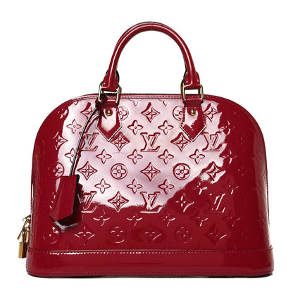 Louis Vuitton Vernis Alma PM Cherry 1 of 9