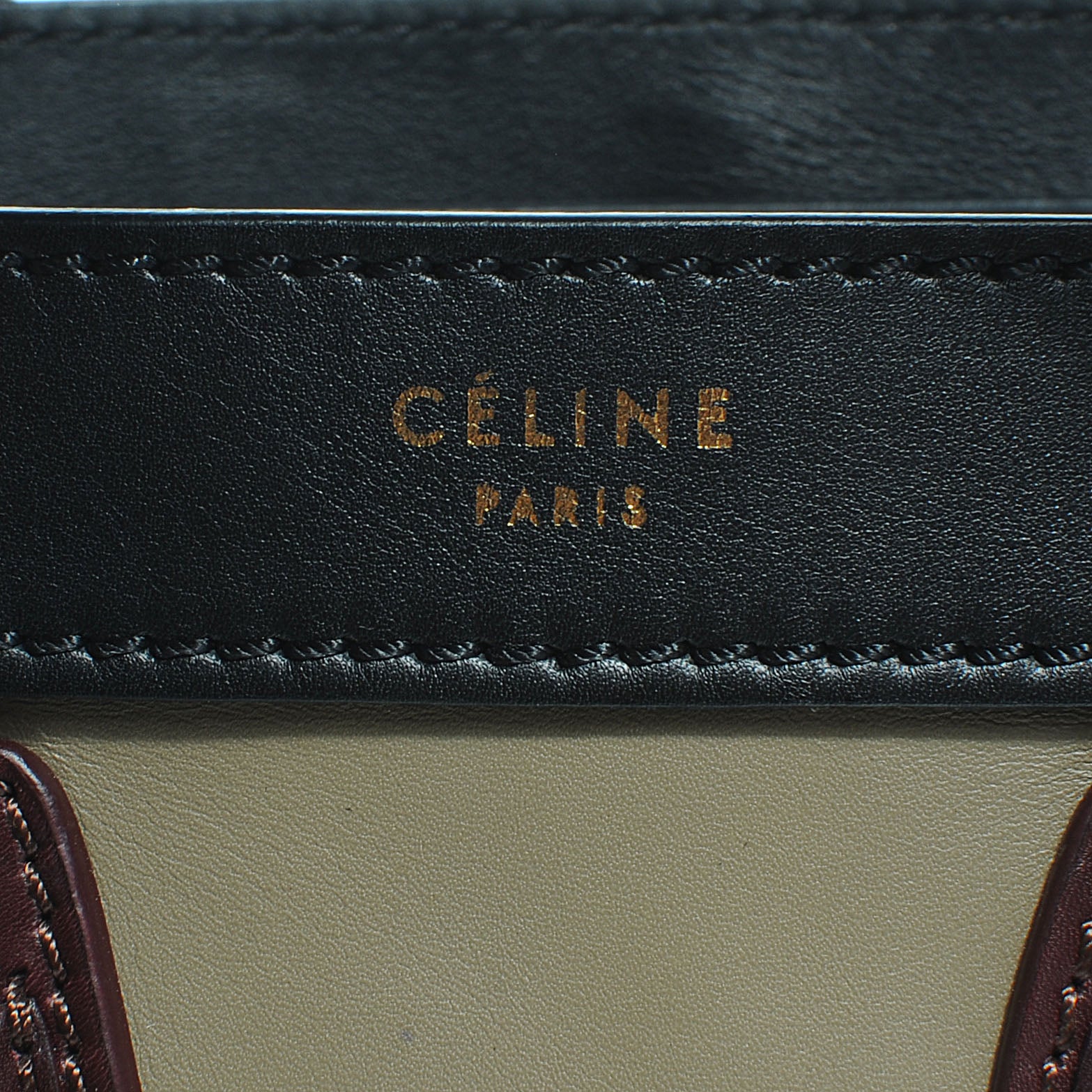 Celine Smooth Calfskin Nano Tri-Color Luggage 5 of 8