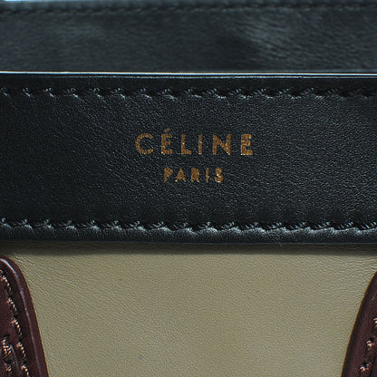 Celine Smooth Calfskin Nano Tri-Color Luggage 5 of 8