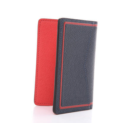 Louis Vuitton Taiga Pocket Organizer Blue Marine 3 of 6