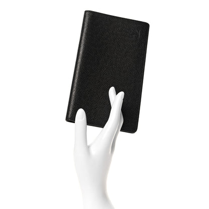 Louis Vuitton Taiga Checkbook Pocket Agenda Cover Ardoise 2 of 9