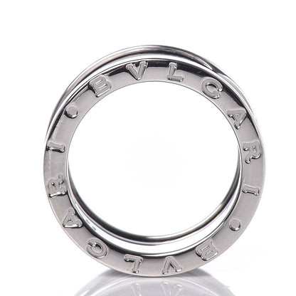 Bulgari 18K White Gold B.Zero1 Four-Band Ring 54 6.75 4 of 5