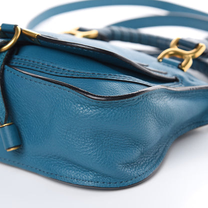 Chloe Calfskin Mini Marcie Satchel Laguna Blue 9 of 11