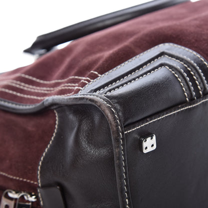 Loewe Suede Amazona 36 Burgundy 11 of 21