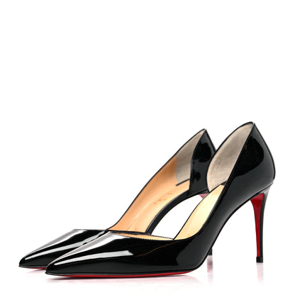 Christian Louboutin Patent Iriza 85 Pumps 37 Black 3 of 9