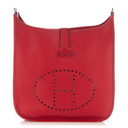 Hermes Epsom Evelyne III GM Rouge Casaque 1 of 14