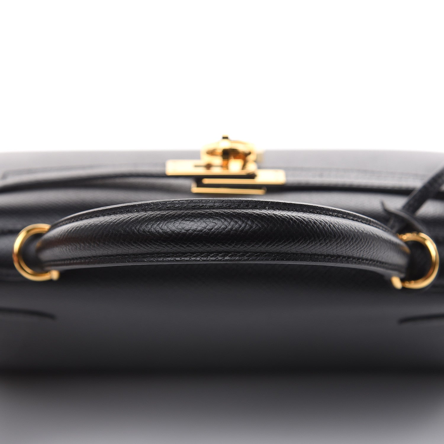 Hermes Epsom Kelly Sellier 25 Black 24 of 34