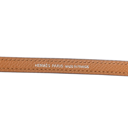 Hermes Epsom Mini Kelly Sellier 20 Nata Jaune Poussin Sesame 9 of 12