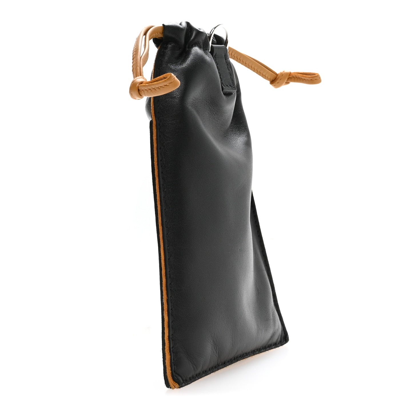 Milo Lambskin Swift Pilo Phone Case Black Chai