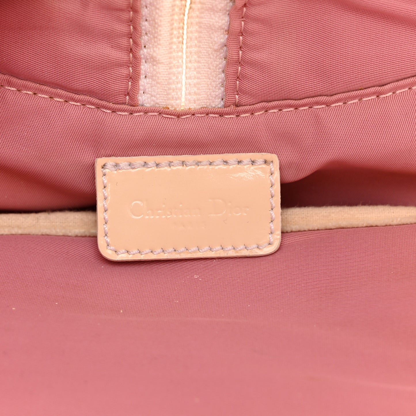 Monogram PVC Bowler Pink