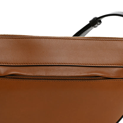 Burberry Calfskin Small Two-Tone Olympia Shoulder Bag Warm Tan 6 of 8