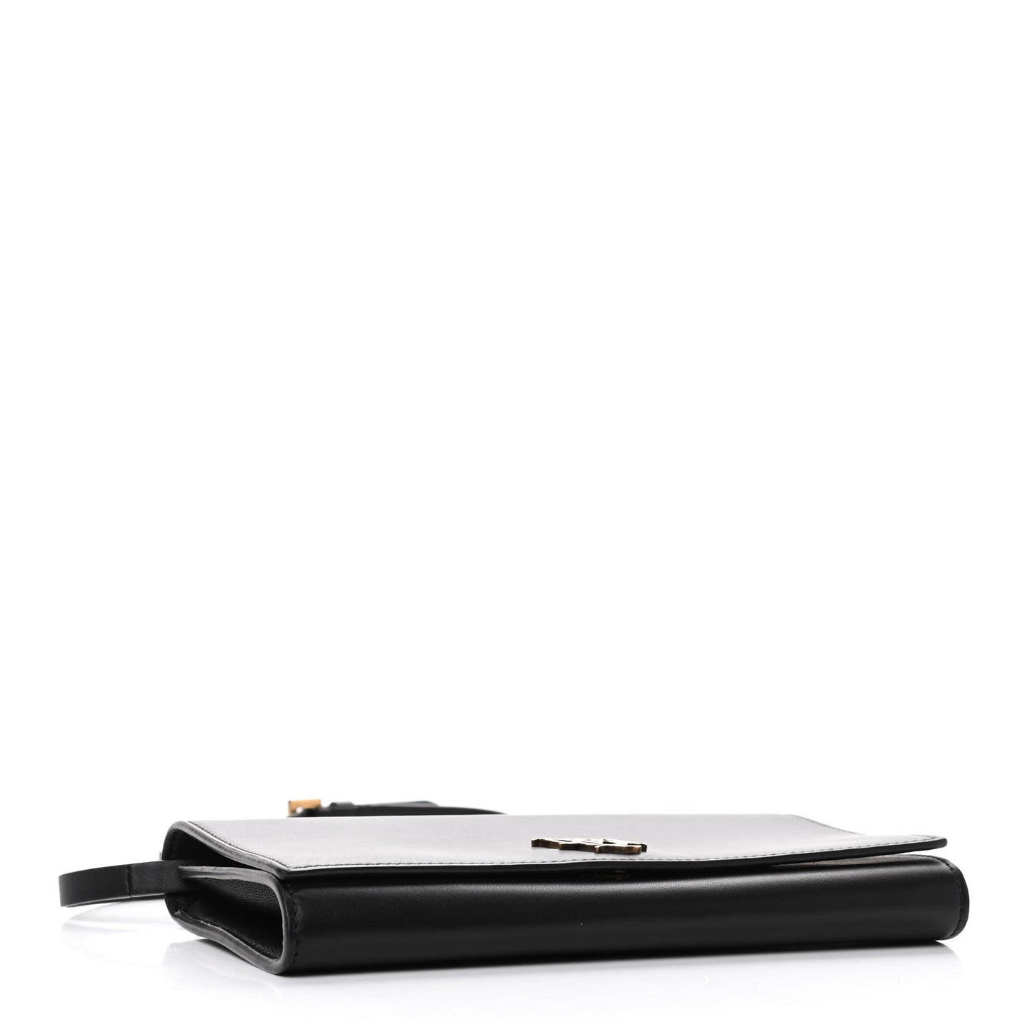 Calfskin Insignia Pouch Black