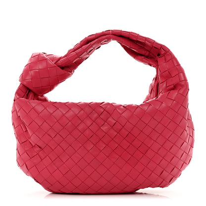 Bottega Veneta Nappa Intrecciato Teen Jodie Hobo Cranberry 1 of 9