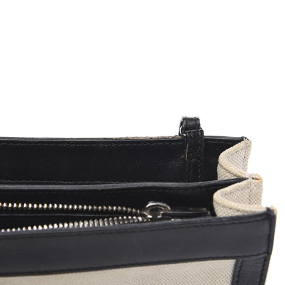 Balenciaga Cotton Canvas Pochette Crossbody Bag Black 14 of 18