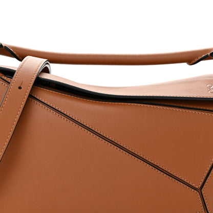 Loewe Calfskin Small Puzzle Bag Tan 7 of 9