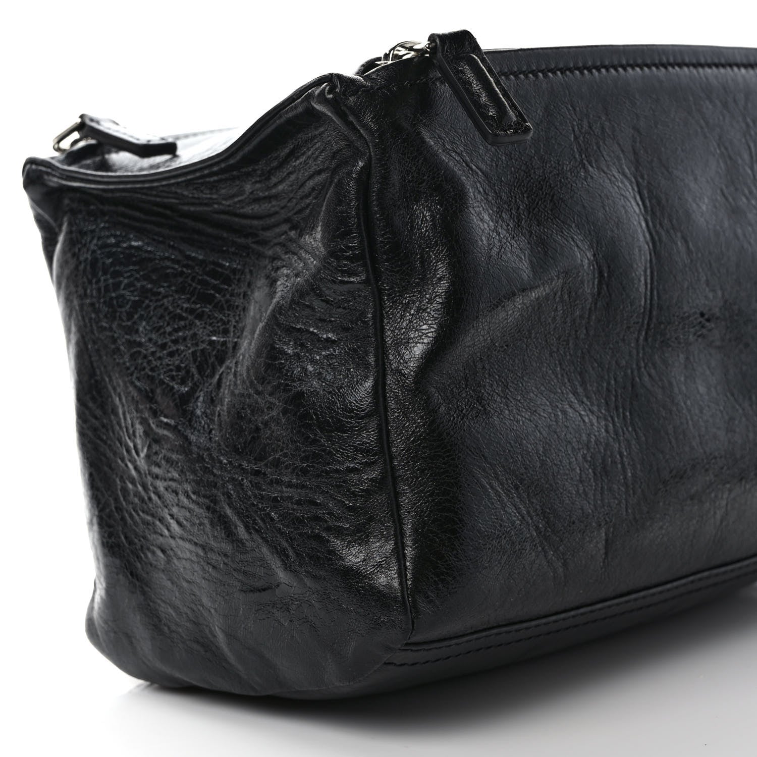 Givenchy Crinkled Patent Small Pandora Black 8 of 9