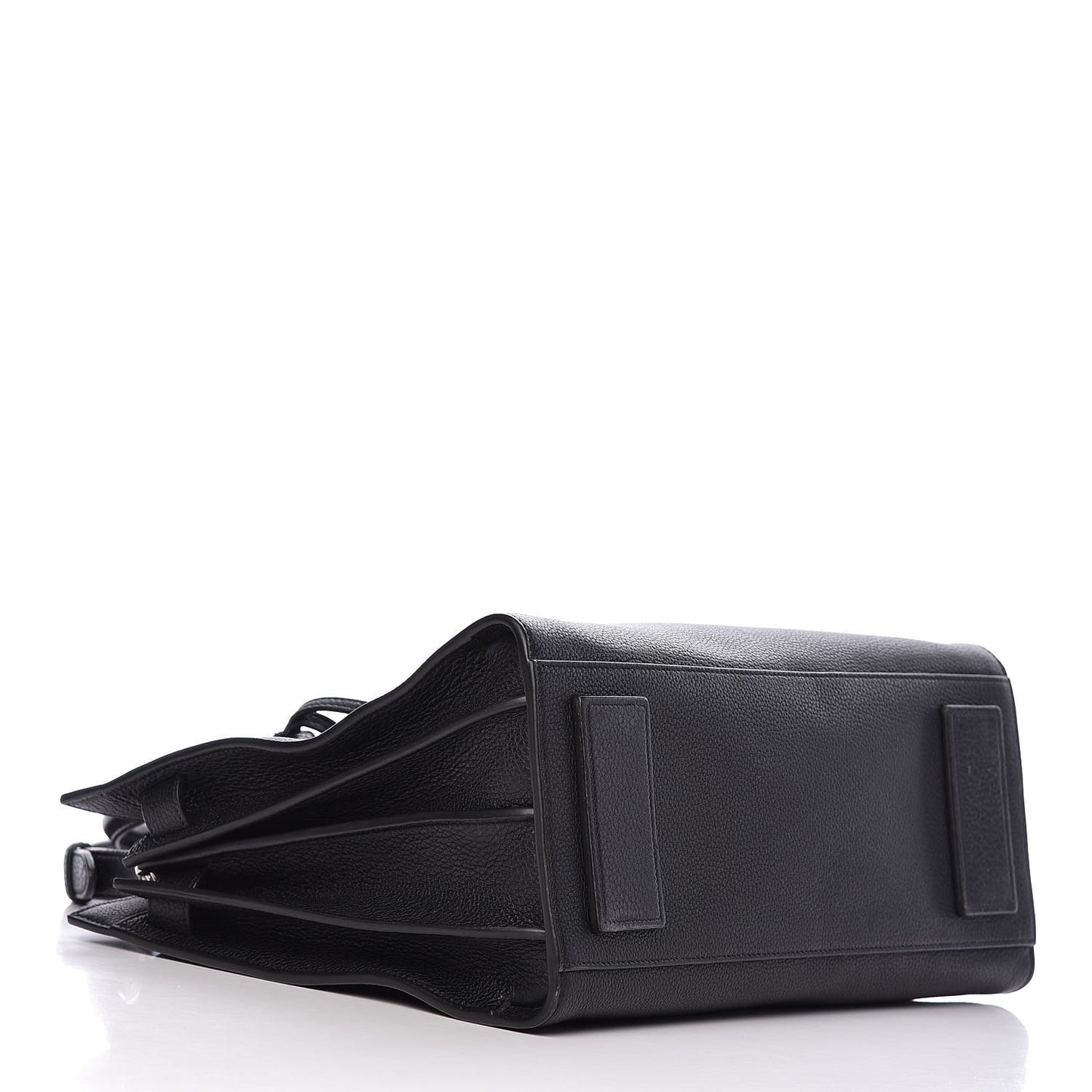 Grained Calfskin Small Supple Sac De Jour Black