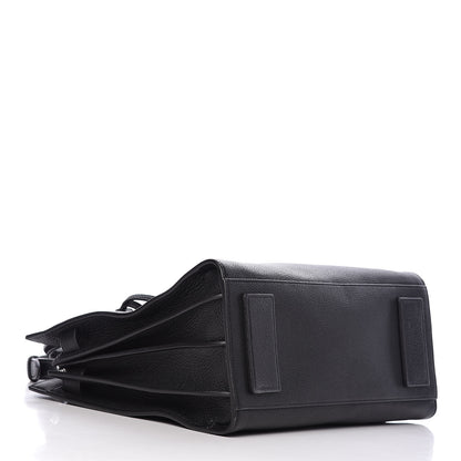 Saint Laurent Grained Calfskin Small Supple Sac De Jour Black 4 of 11