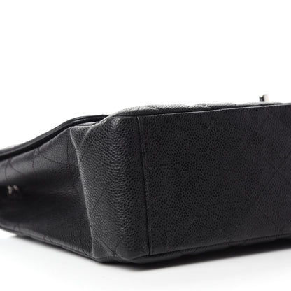 Chanel Caviar Quilted Maxi Single Flap Black 7 of 13