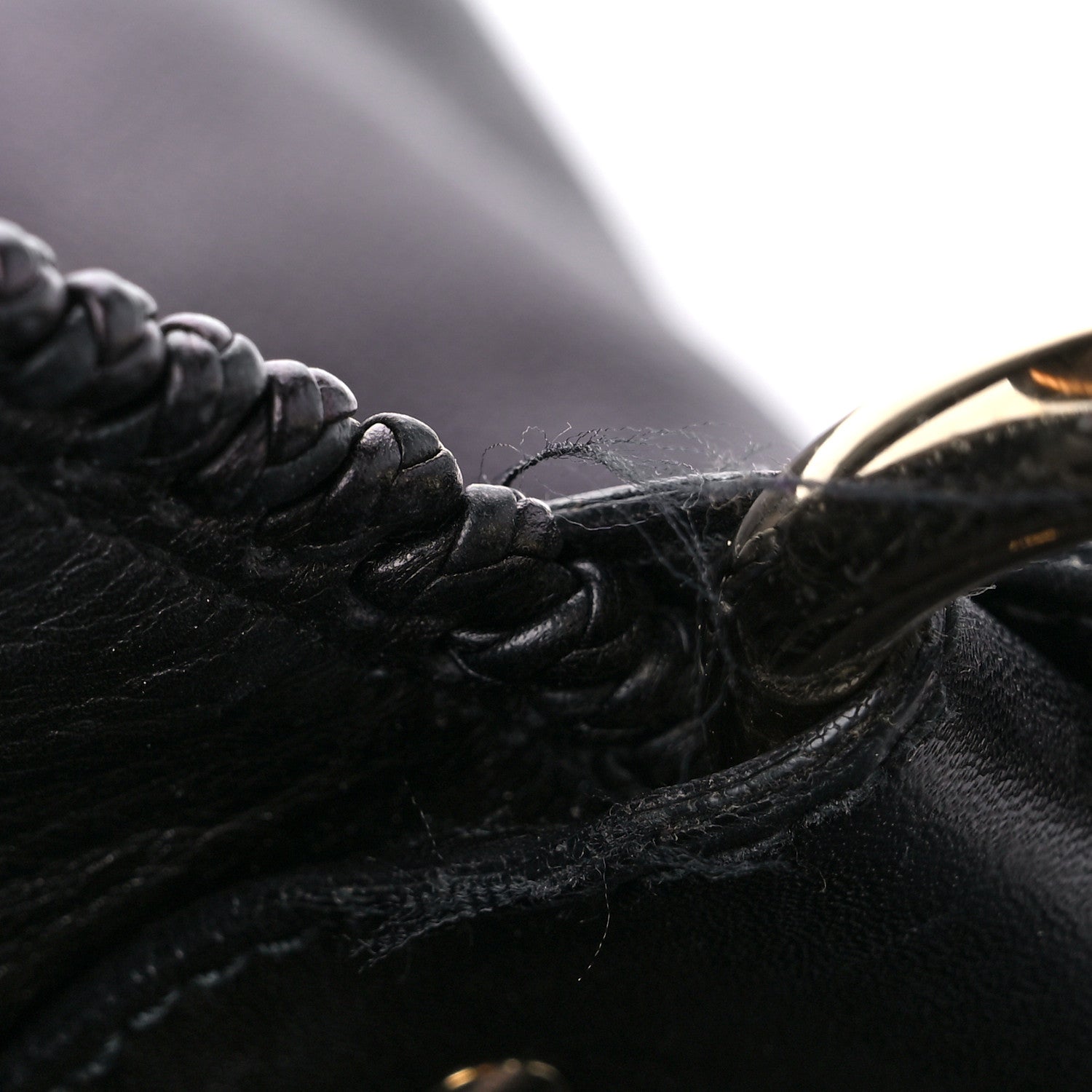 Gucci Calfskin Large Horsebit Chain Hobo Black 12 of 16
