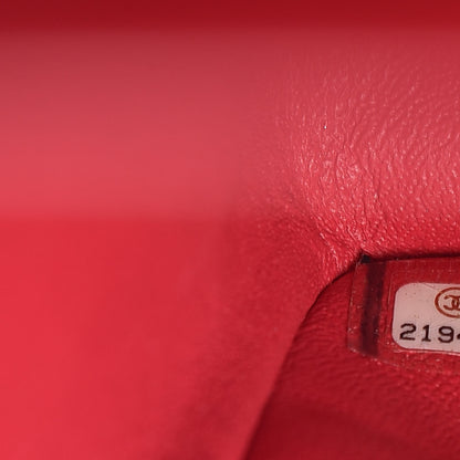 Chanel Lambskin Quilted Jumbo Double Flap Fuchsia 7 of 9