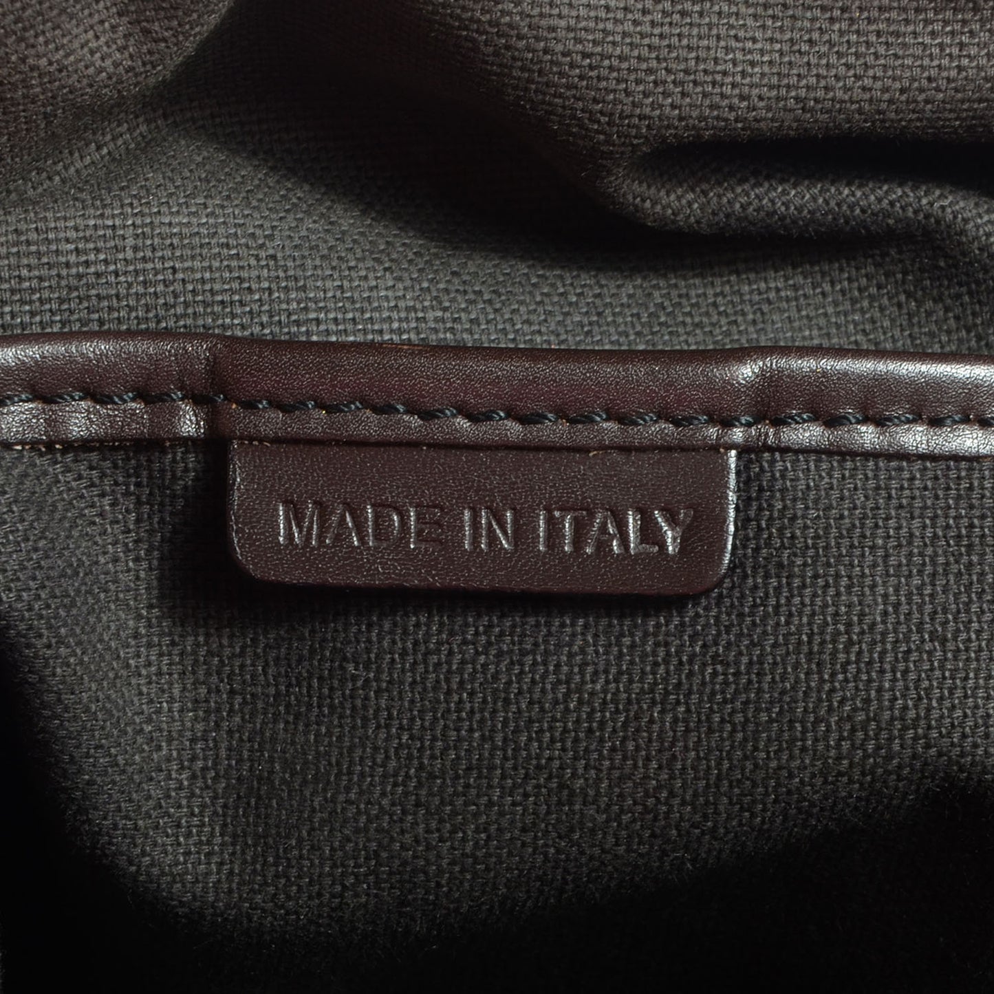 Haymarket Check Small Tote Chocolate