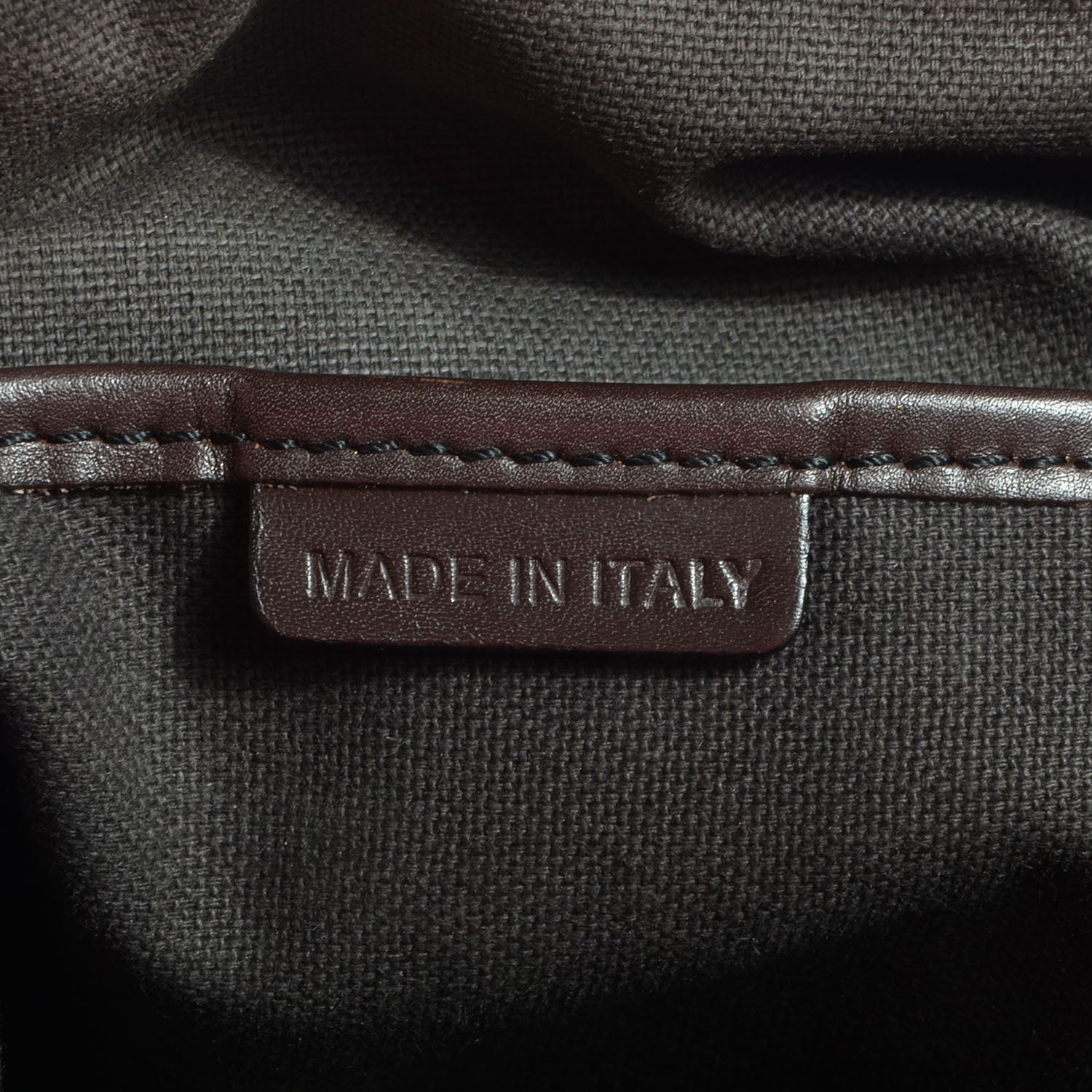 Burberry Haymarket Check Small Tote Chocolate 7 of 11