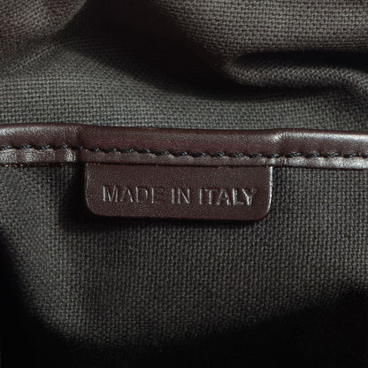 Burberry Haymarket Check Small Tote Chocolate 7 of 11