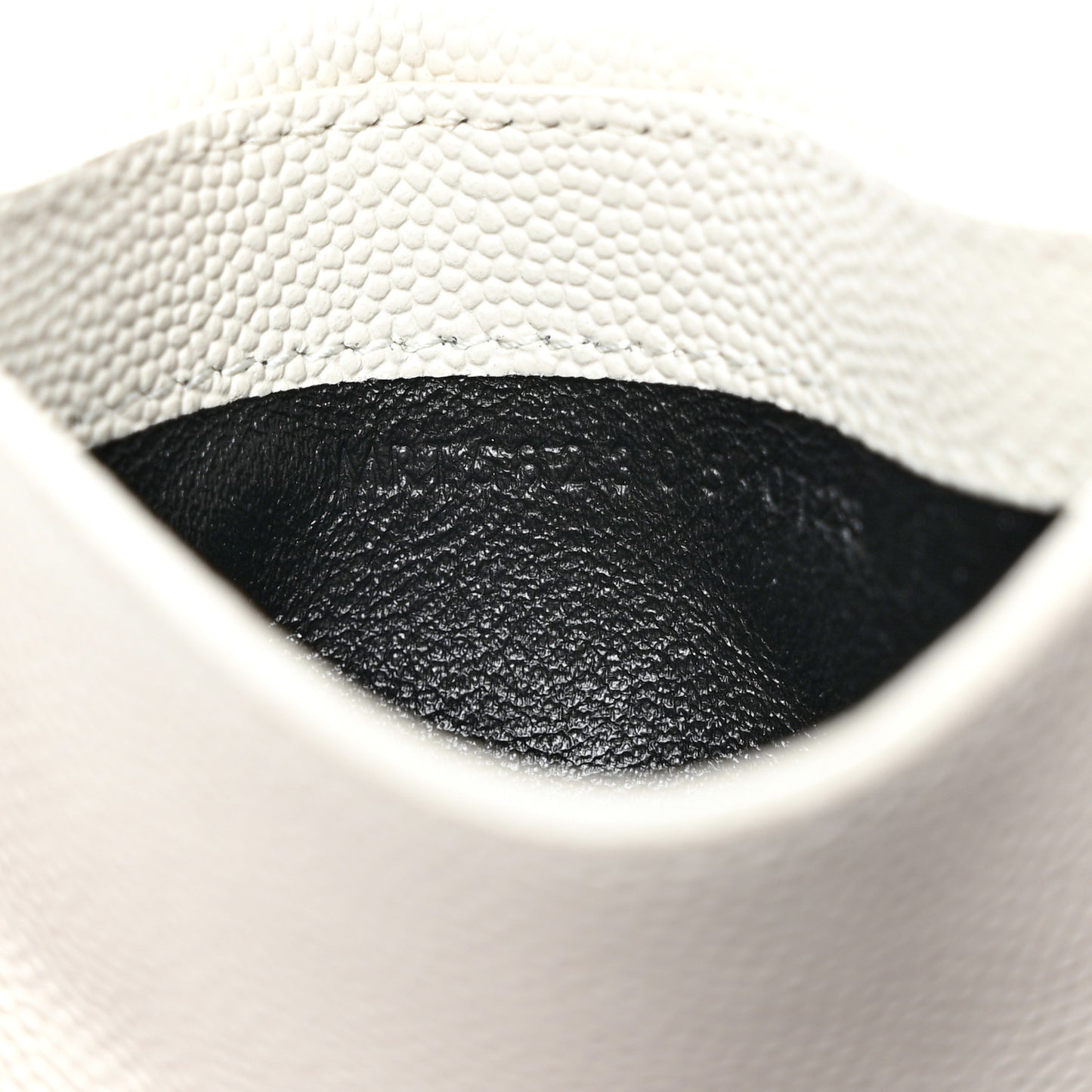 Grain De Poudre Uptown Monogram Card Case Crema Soft