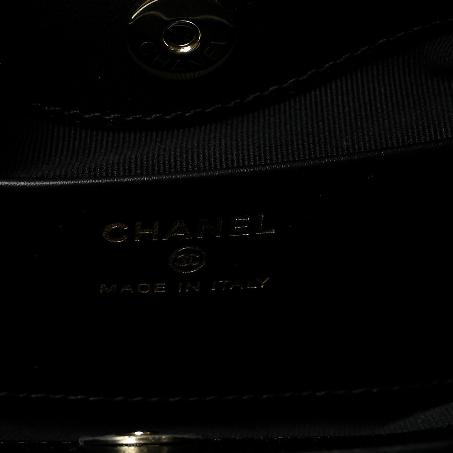 Chanel Tweed Shiny Calfskin Quilted Nano 31 Shopping Bag Black 6 of 10