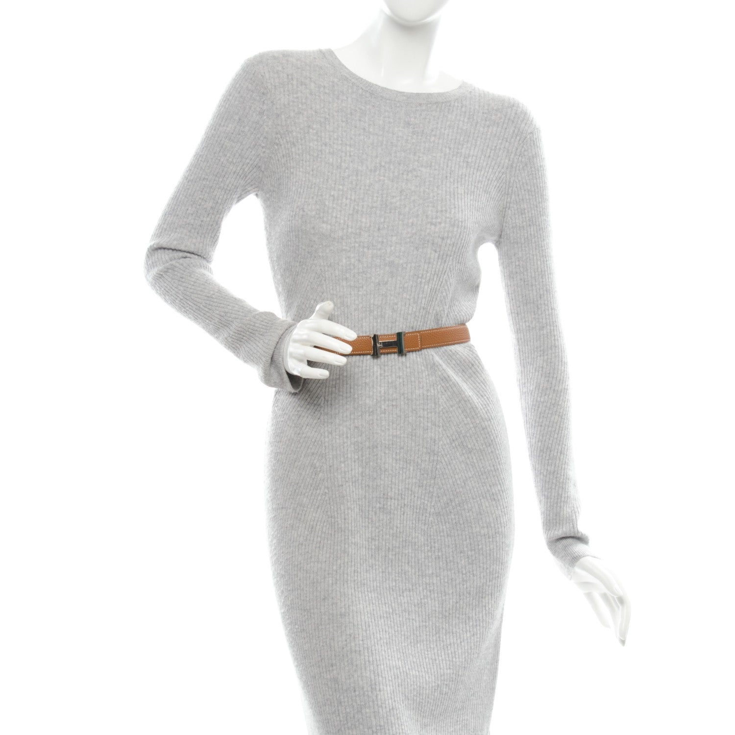 Hermes Togo Box 24mm Mini Constance H Belt Black Gold 2 of 7