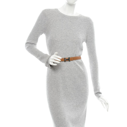 Hermes Togo Box 24mm Mini Constance H Belt Black Gold 2 of 7