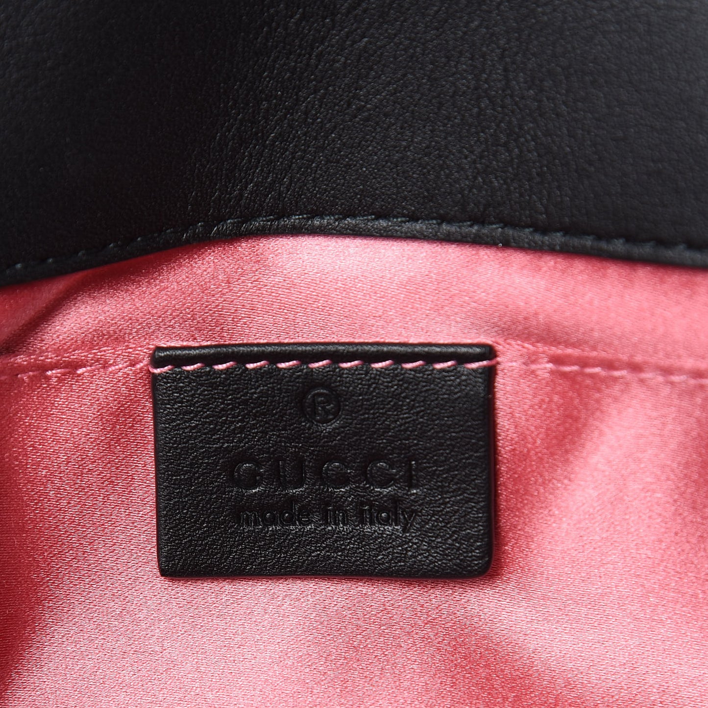 Velvet Matelasse Mini GG Marmont Shoulder Bag Black